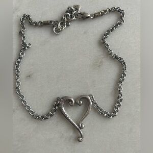 Brighton Iconic Heart Shaped 18” adjustable necklace